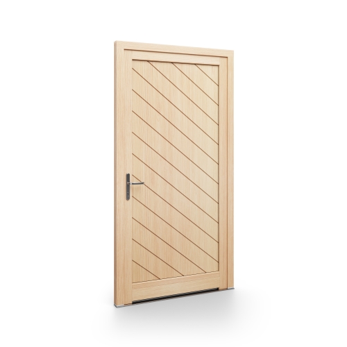 Houten deuren gefreesd panelen
