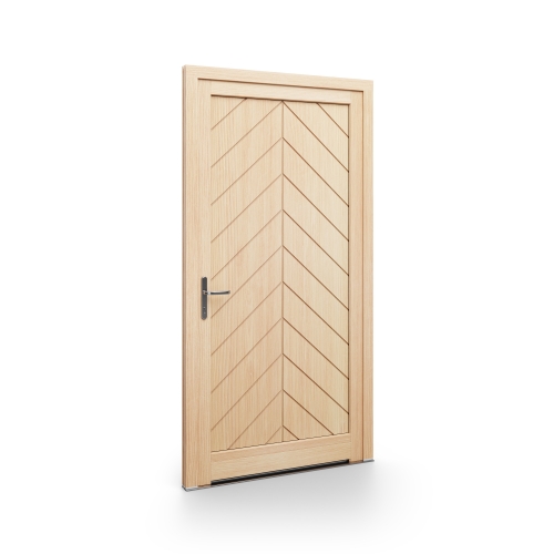 Houten deuren gefreesd panelen
