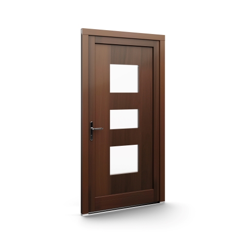 Houten deur woodline panelen