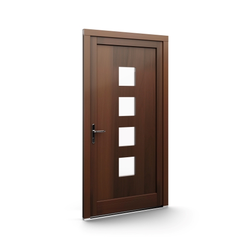Houten deur woodline panelen