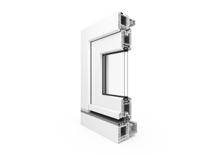 PVC-Schuifsystemen-Harmonicasysteem