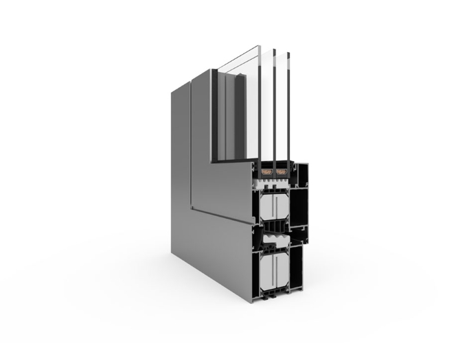 Aluminium raam aliplast genesis
