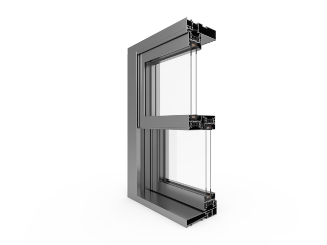 Aluminium raam aliplast vs 600