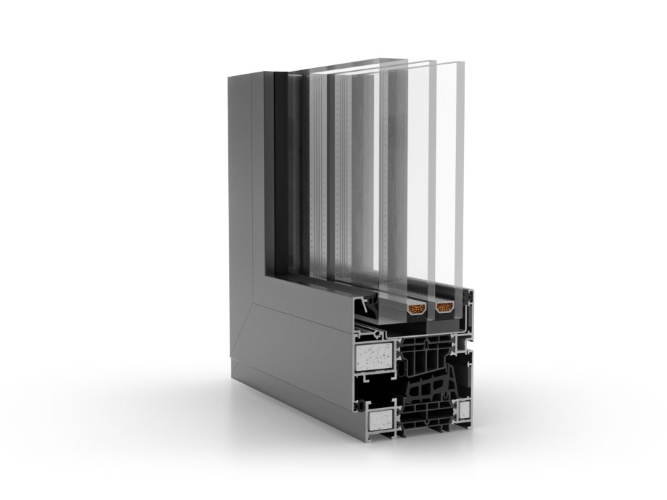 Aluminium raam aluprof mb 86 ei