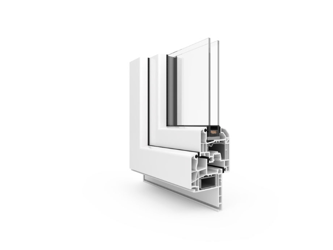 aluplast pvc raam - ideaal 5000 40mm renovatie
